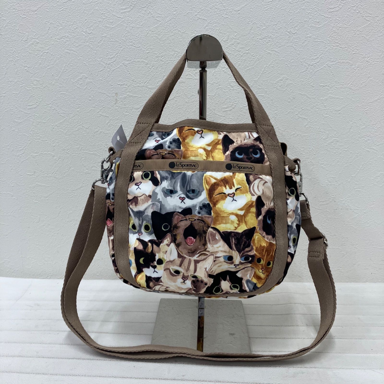 8564 LeSportsac レスポートサック キャットカフェ スモールジェニー 
