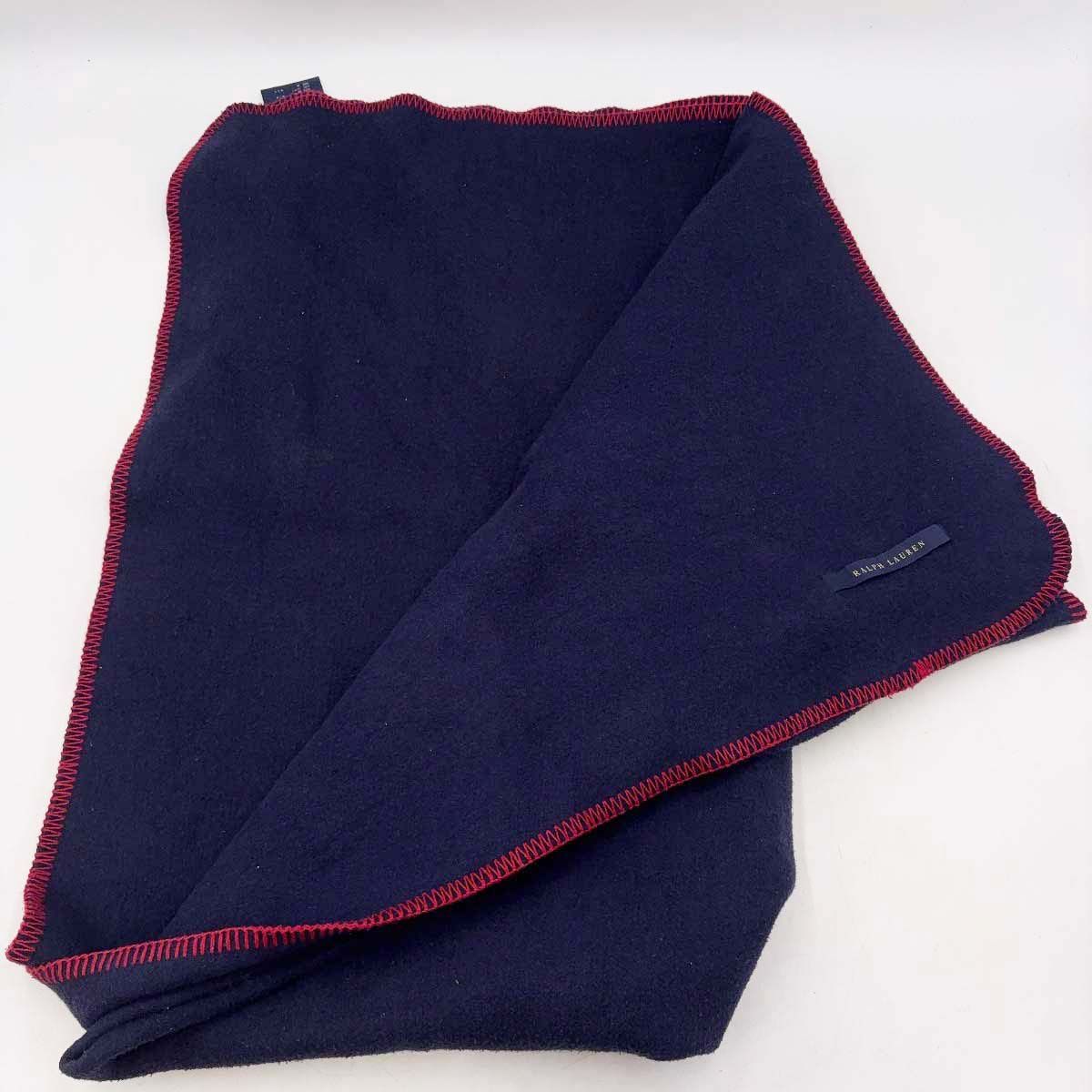 ラルフローレン ブランケット 140×190cm ネイビー RALPH LAUREN RALPH