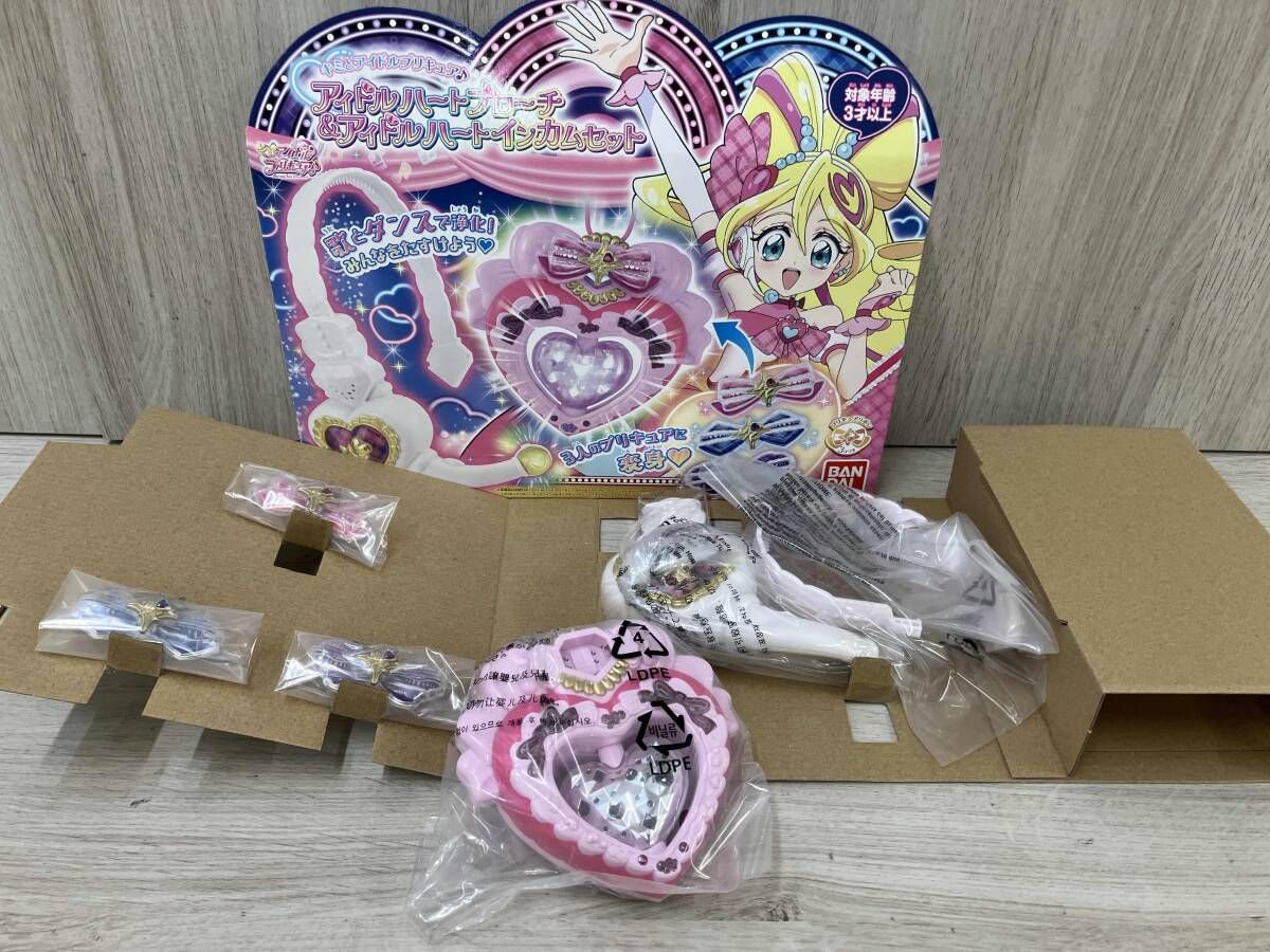  キミとアイドルプリキュア♪アイドルハートブローチ アイドルハートインカムセット キミとアイドルプリキュア♪ プリキュア キャラクター玩具