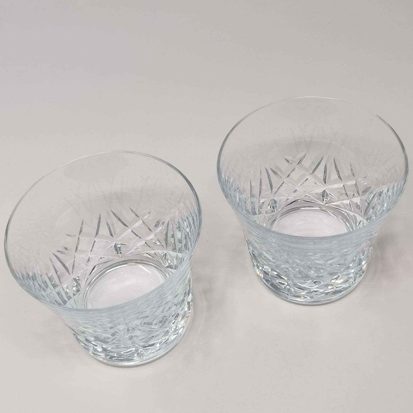 Baccarat バカラ アリア 2025 タンブラー ペア グラス クリスタル イヤータンブラー ♥ 保管品 管理番号