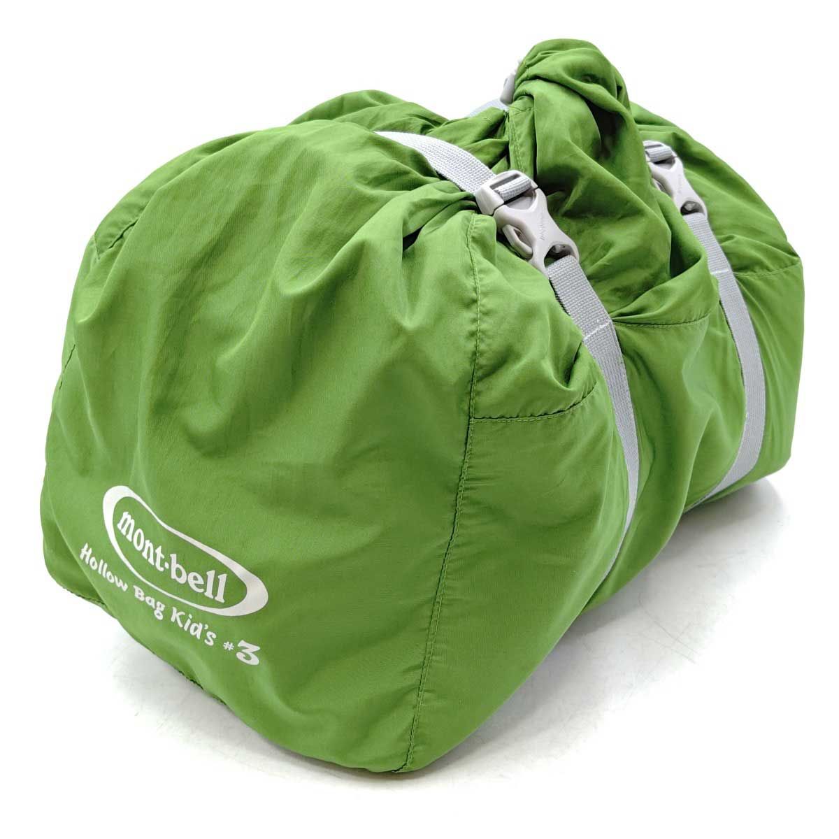 モンベル ホローバッグ Kid's #3 シュラフ グリーン 1121193 キッズ