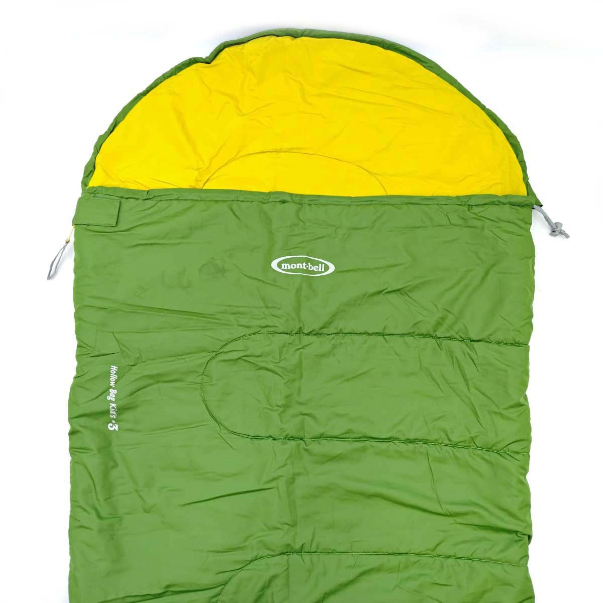 モンベル ホローバッグ Kid's #3 シュラフ グリーン 1121193 キッズ