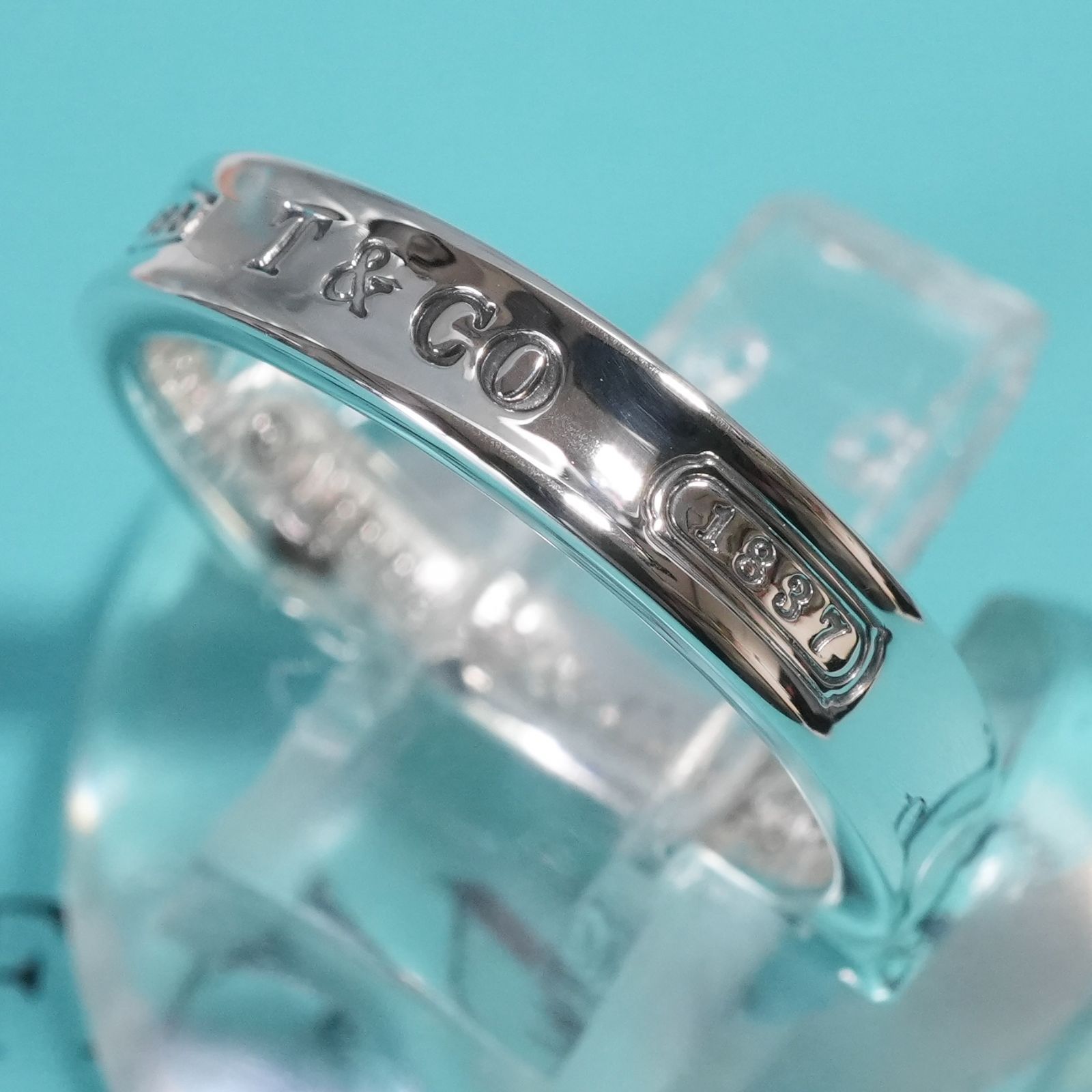 極美品 12号 ティファニー 1837 ナロー スリム リング/25-2719 - メルカリ