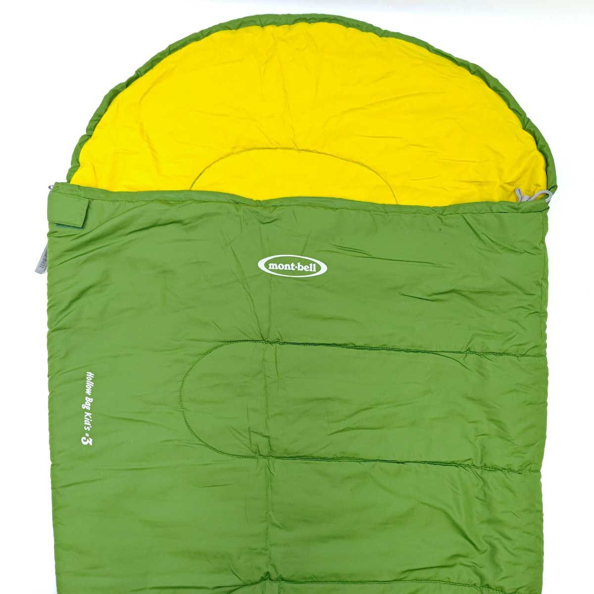 モンベル ホローバッグ Kid's #3 シュラフ グリーン 1121193 キッズ