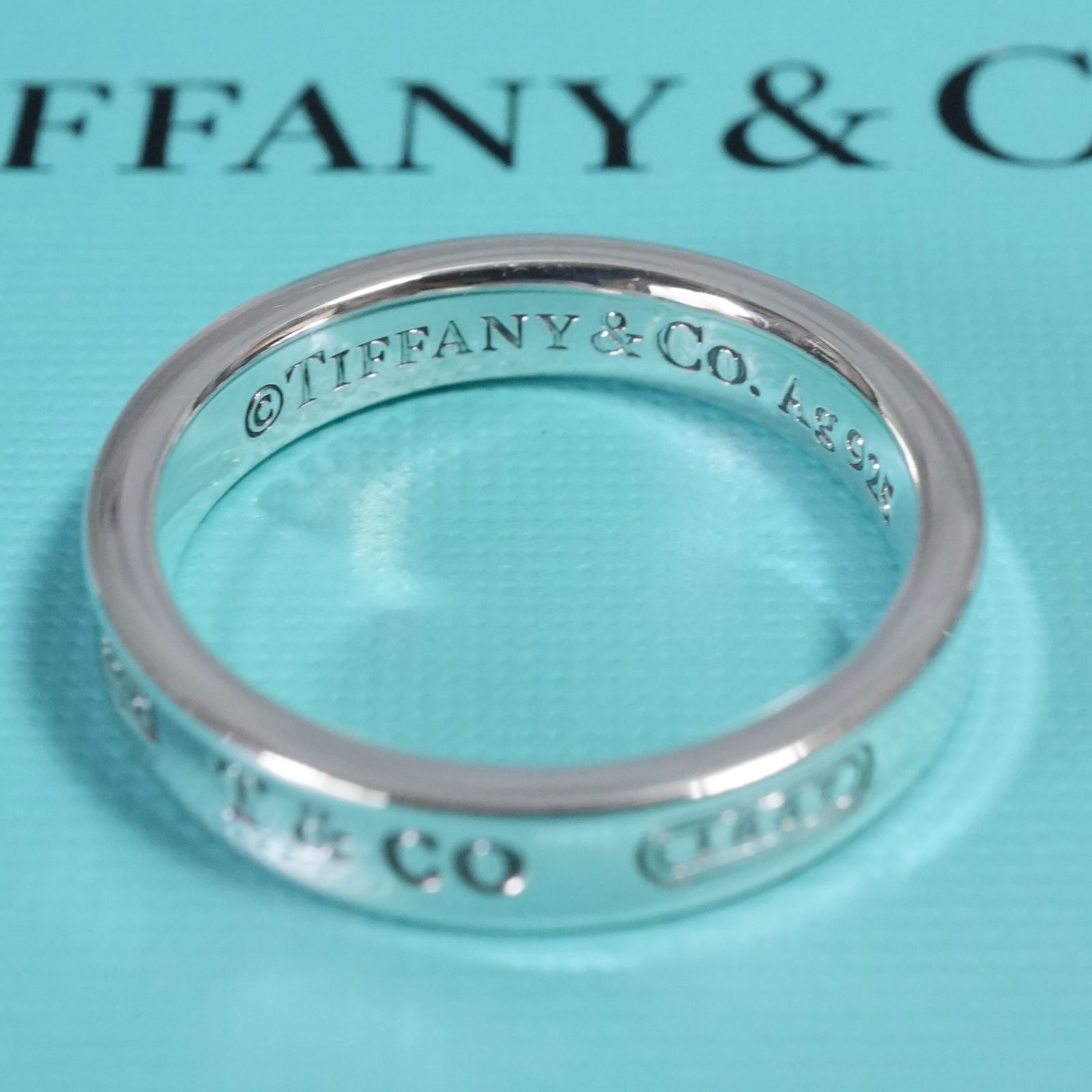 極美品 12号 ティファニー 1837 ナロー スリム リング/25-2719 - メルカリ