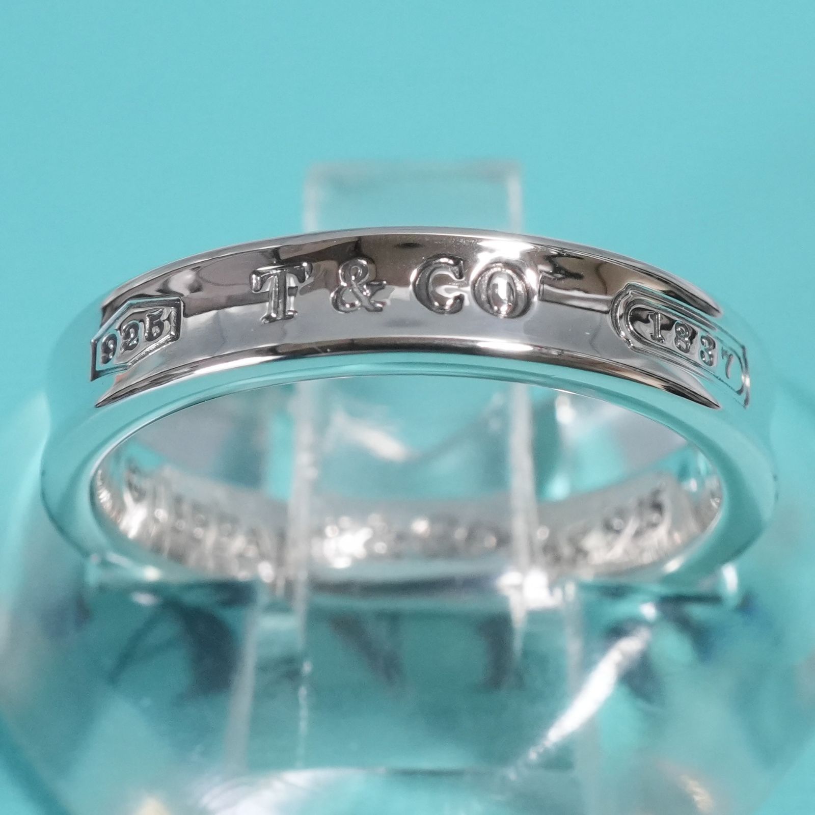 極美品 12号 ティファニー 1837 ナロー スリム リング/25-2719 - メルカリ
