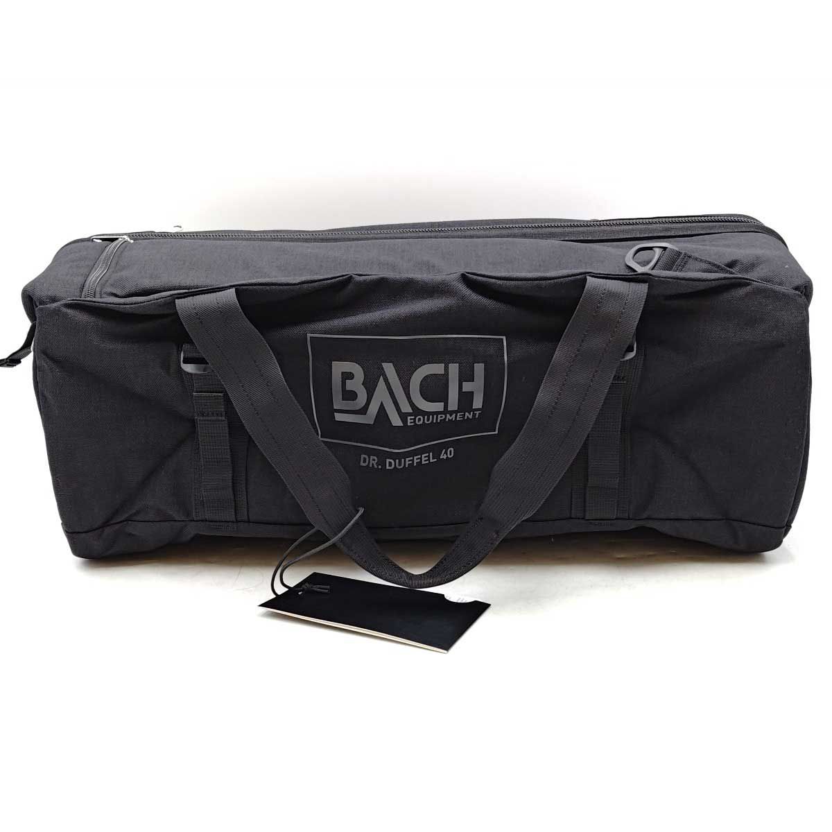 未使用】BACH バッハ Dr. Duffel 40L ダッフルバッグ ブラック 281354
