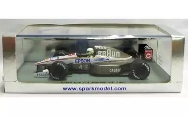 ミニカー 1 43 ティレル 020 Monaco GP 1991 EPSON 4 ガンメタリック ホワイト ブラック S 1732