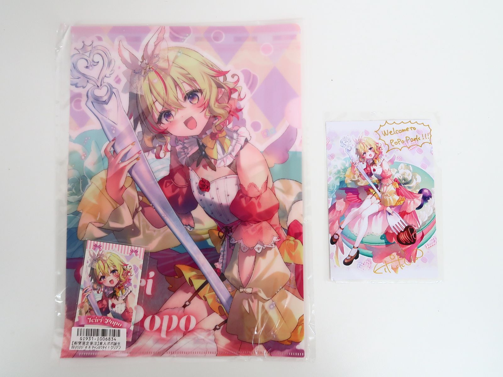 Vtuber ななしいんく 家入ポポ 2025 記念 ポポパークといっしょ 全部セット