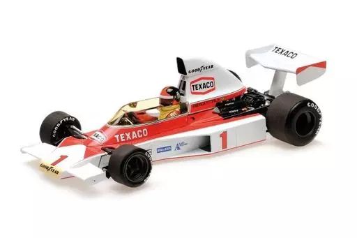 ミニカー 1 18 マクラーレン フォード M 23 ”TEXACO” E 1975 ホワイト レッド