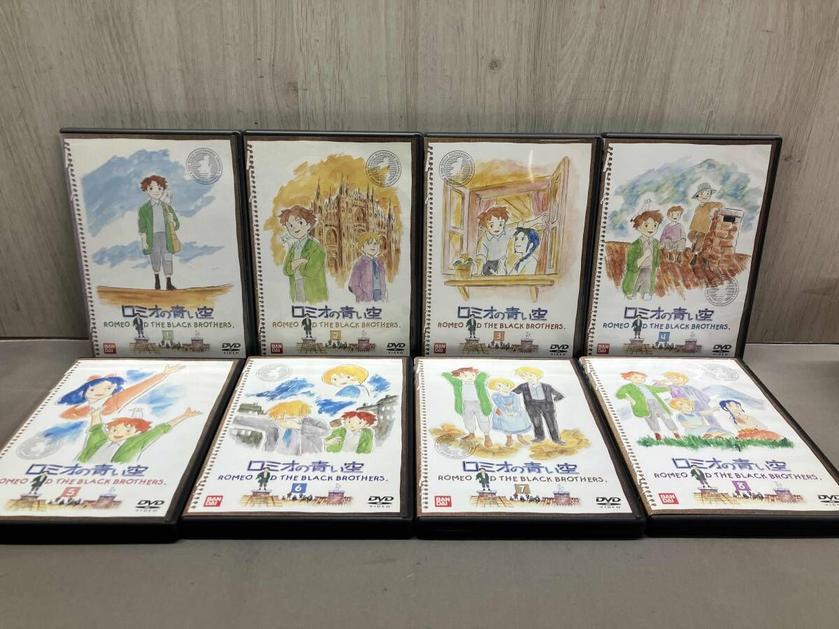 DVD】 【※※※】[全8巻セット]ロミオの青い空 1~8 世界名作劇場 バンダイ