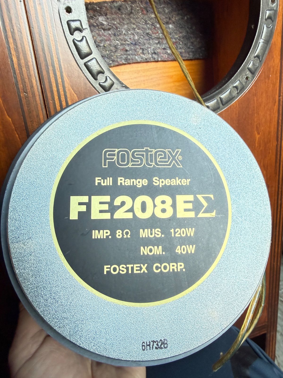 コレクター買取 FOSTEX FE208EΣ スピーカー 大型 木製 ペア - メルカリ