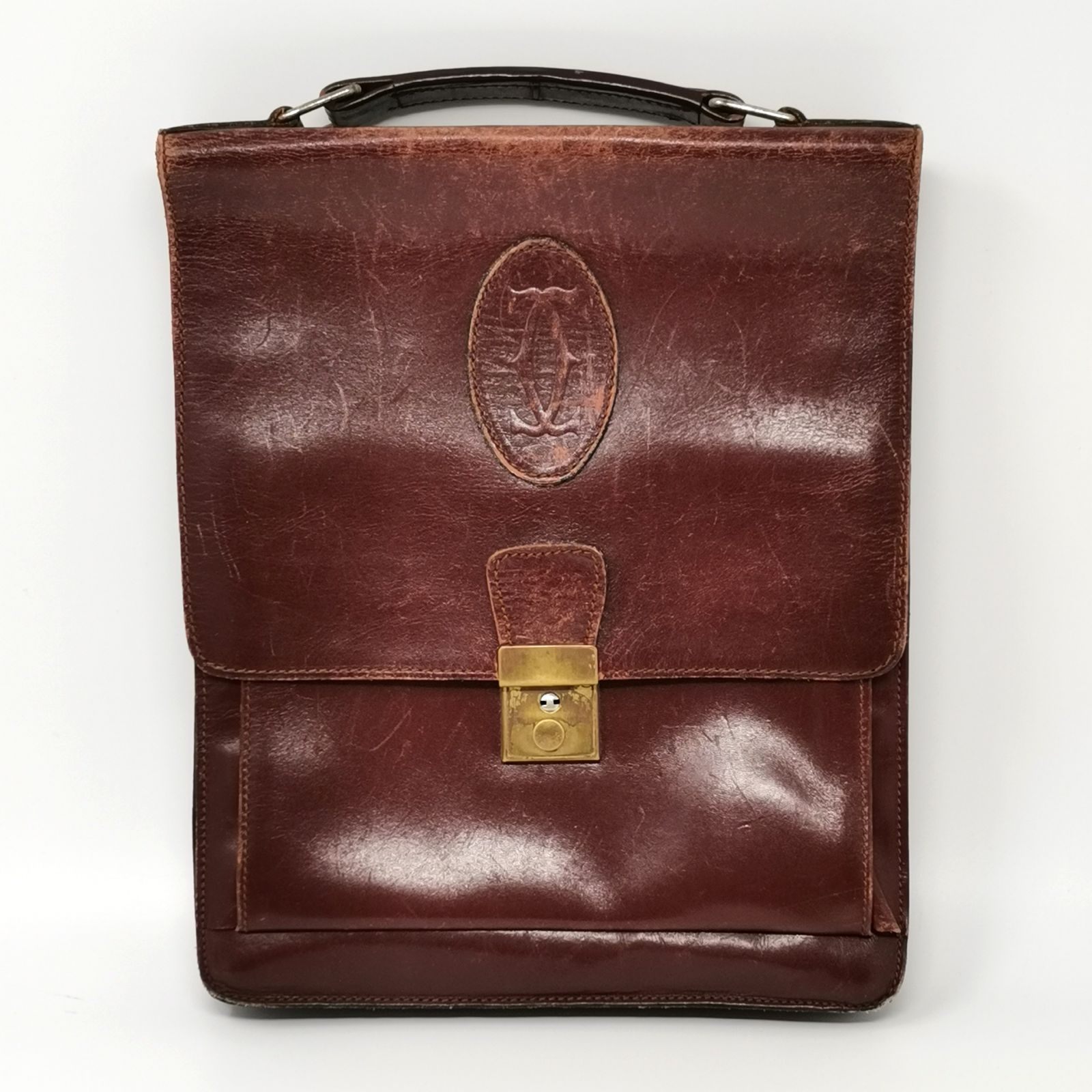 Cartier カルティエ マストライン ボルドー バッグ ショルダーバッグ C 