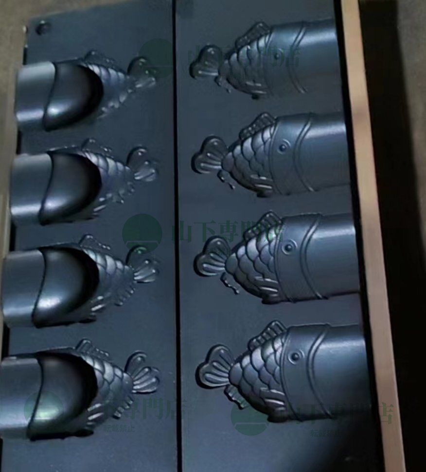 LPガス たい焼きパフェ 鯛パフェ たい焼きパフェ器 4匹焼ける！ ガス式