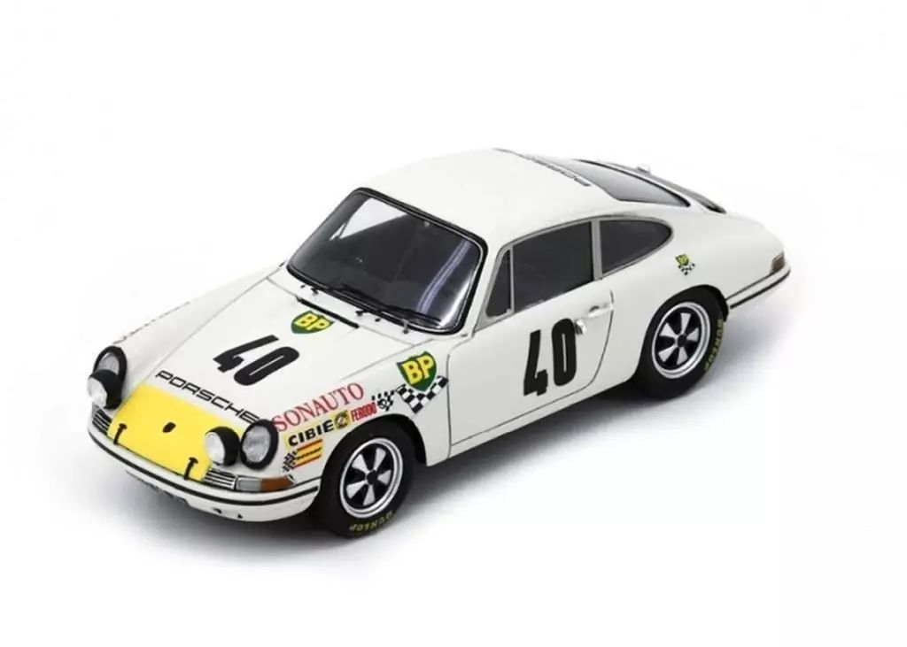 ミニカー 1 43 Porsche 911 T 11 th Le Mans 24 H 1969 G Chasseuil C Ballot lena 40 S 9743