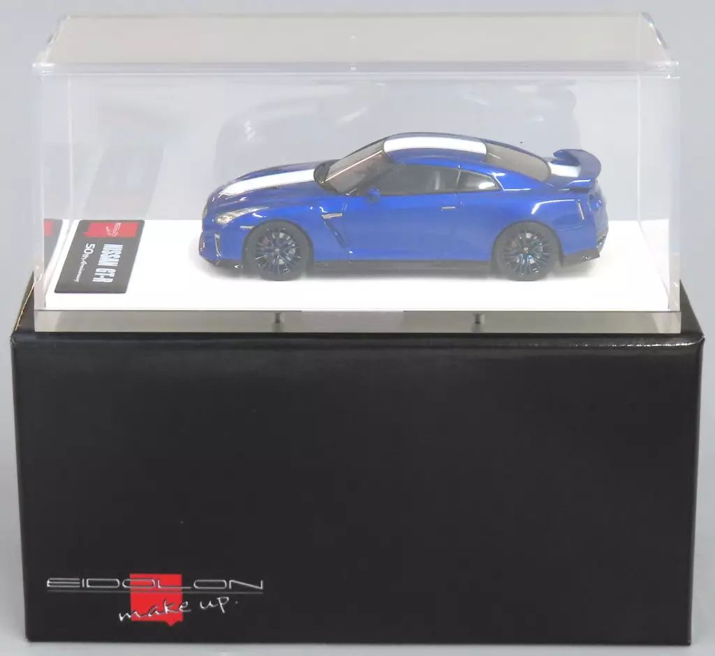 ミニカー 1 43 NISSAN GT R 50 th Anniversary 2019 ブルー ホワイト 週刊 SKYLINE 2000 KPGC 110 歴代GT ハイクラスモデルカーコレクション 2 nd 第3回