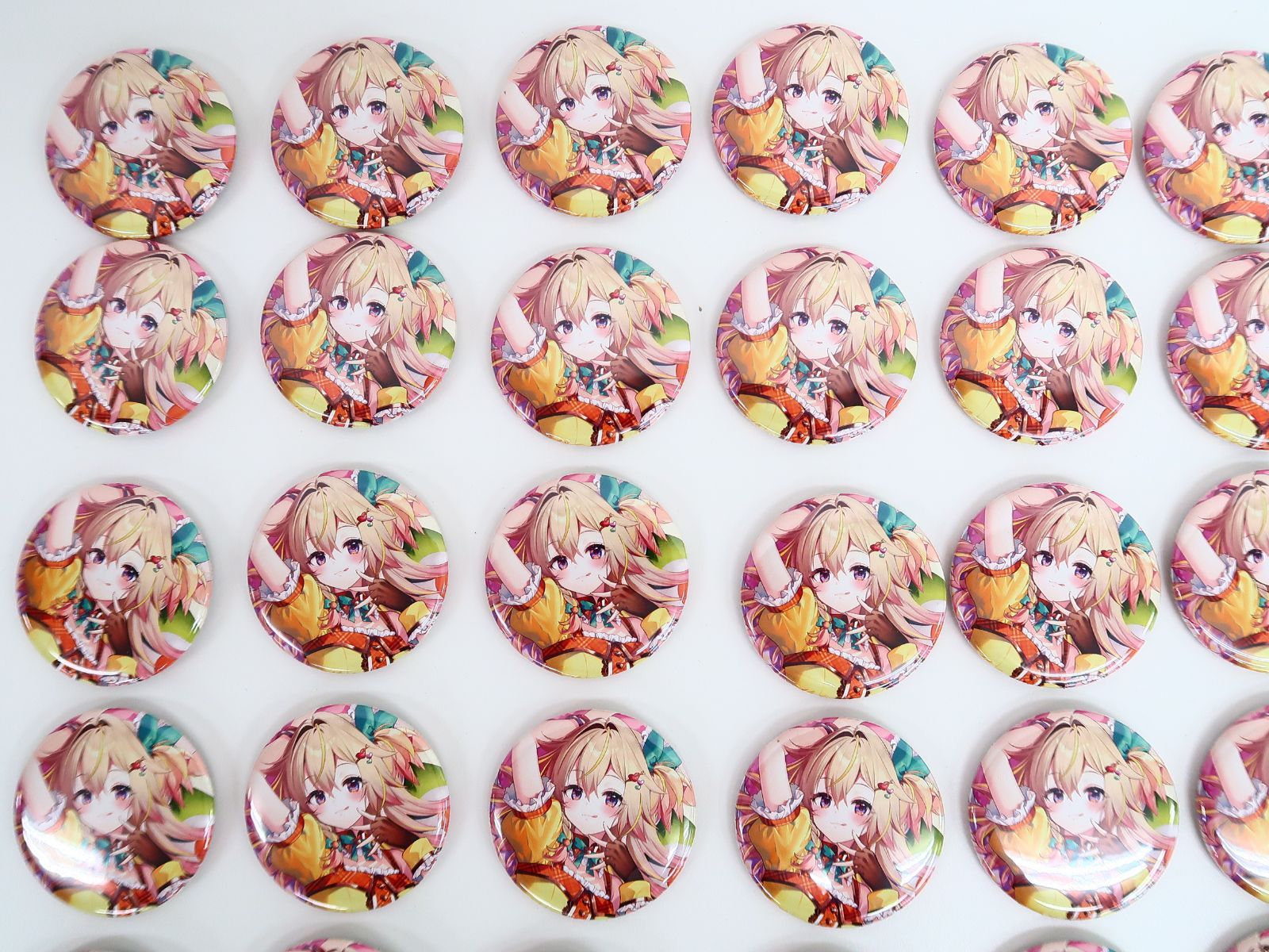 Vtuber ななしいんく 家入ポポ 2025 記念 缶バッジ