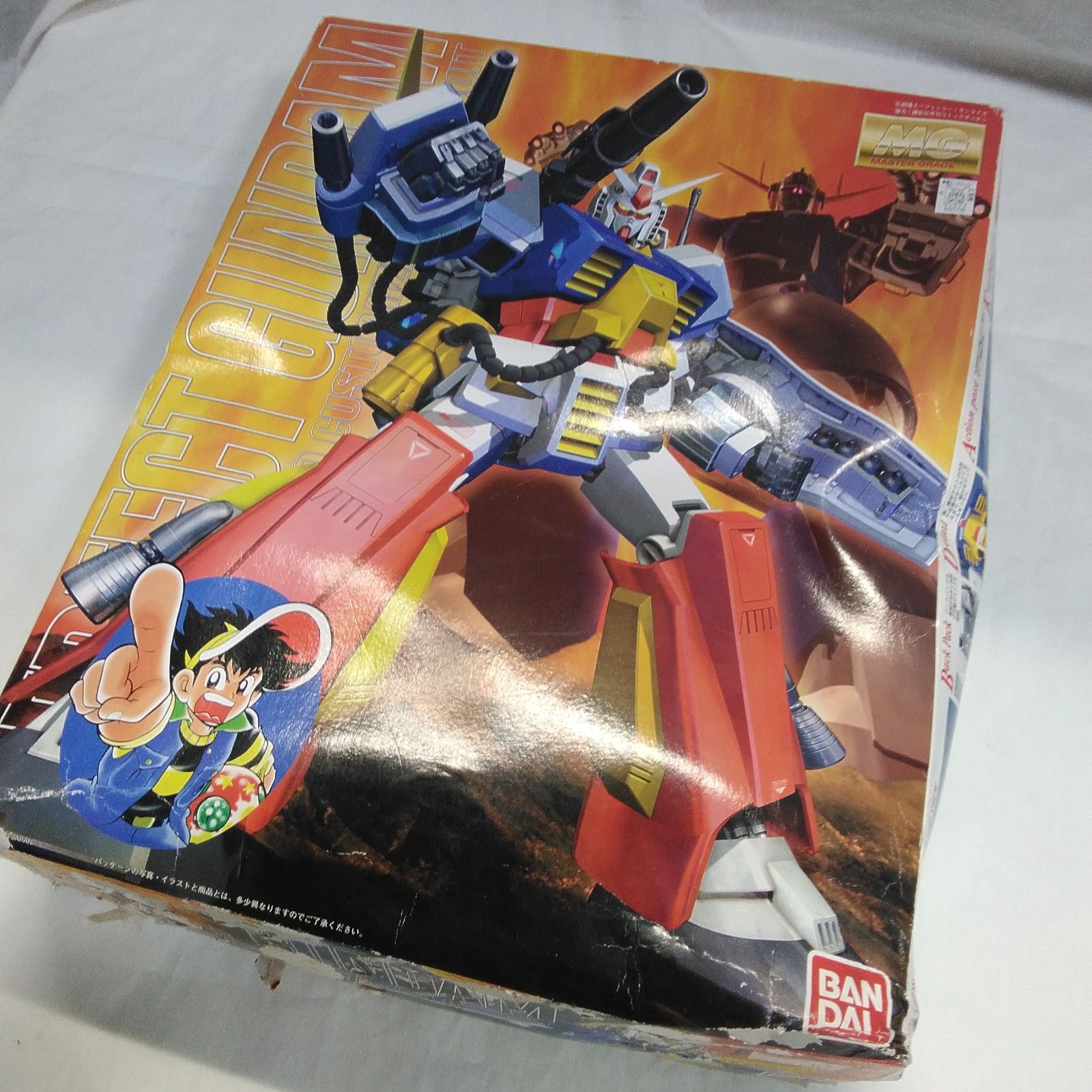 箱ダメージ大！ 未組立 1/100 MG パーフェクトガンダム マスター