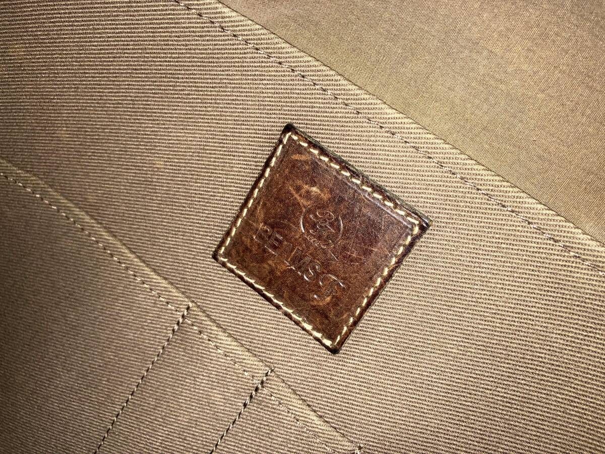 BEAMS FビームスFオリジナル ブリーフケース ブラウン キャンバス