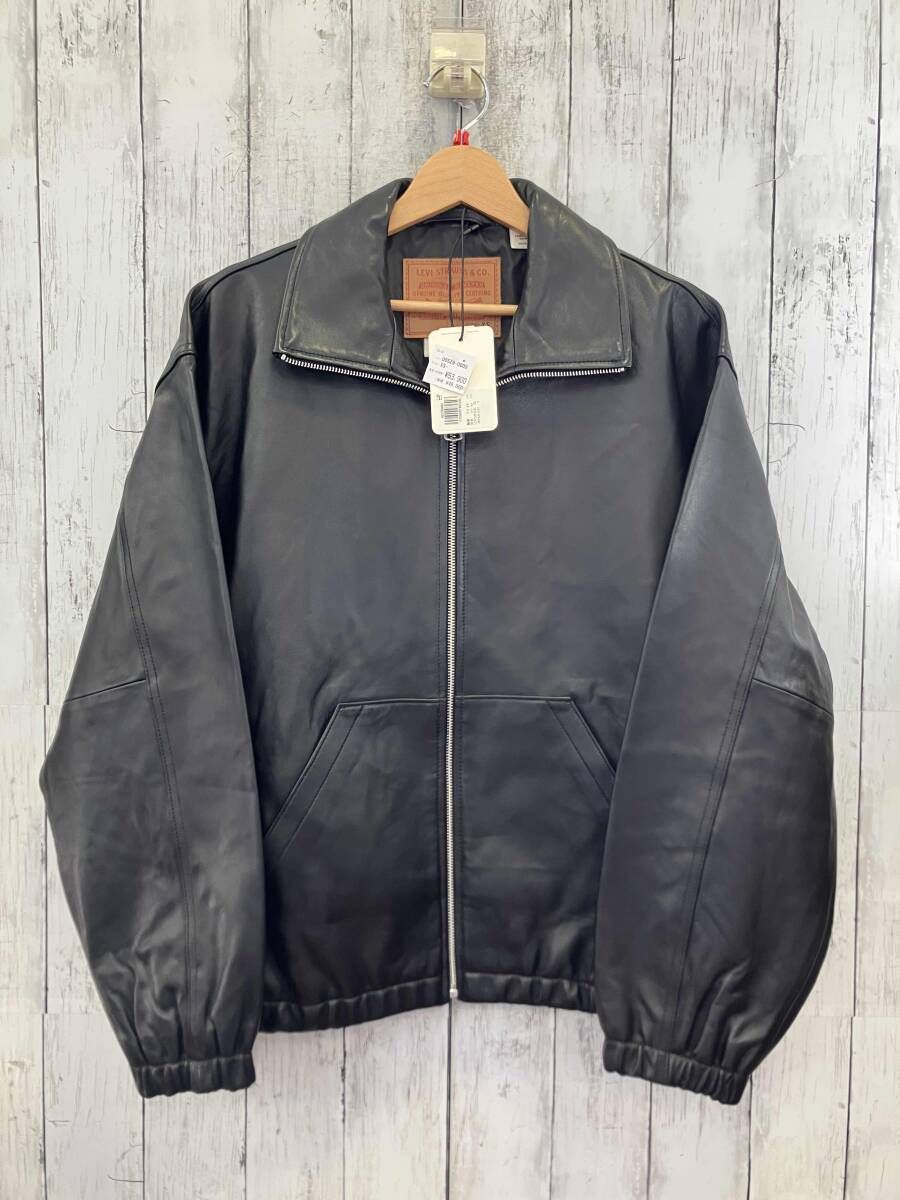 Levi's リーバイス シングルライダース ブラック レザージャケット