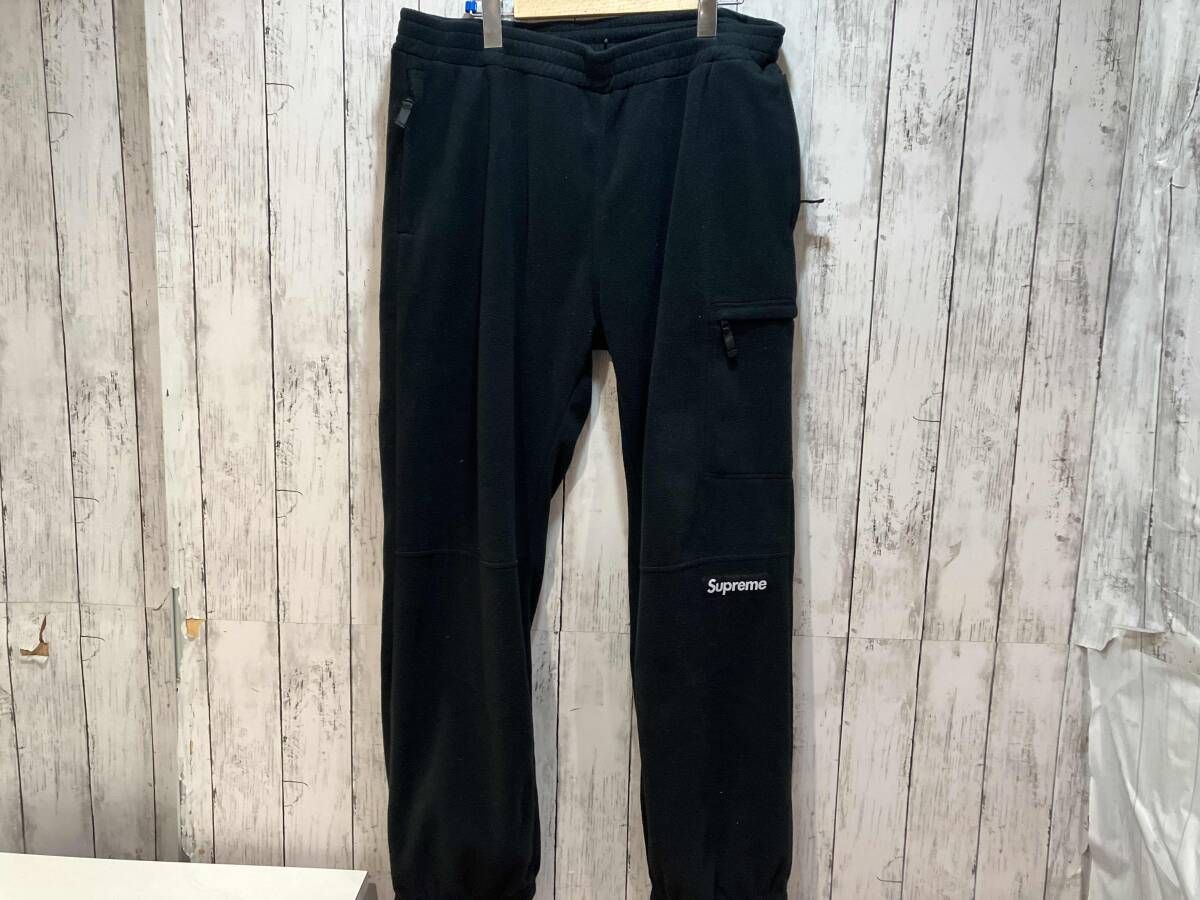 supreme ポーラテック フリース パンツ　ブラック Ｌサイズ Supreme 24aw POLARTEC シュプリーム ポーラテック フリースパンツ