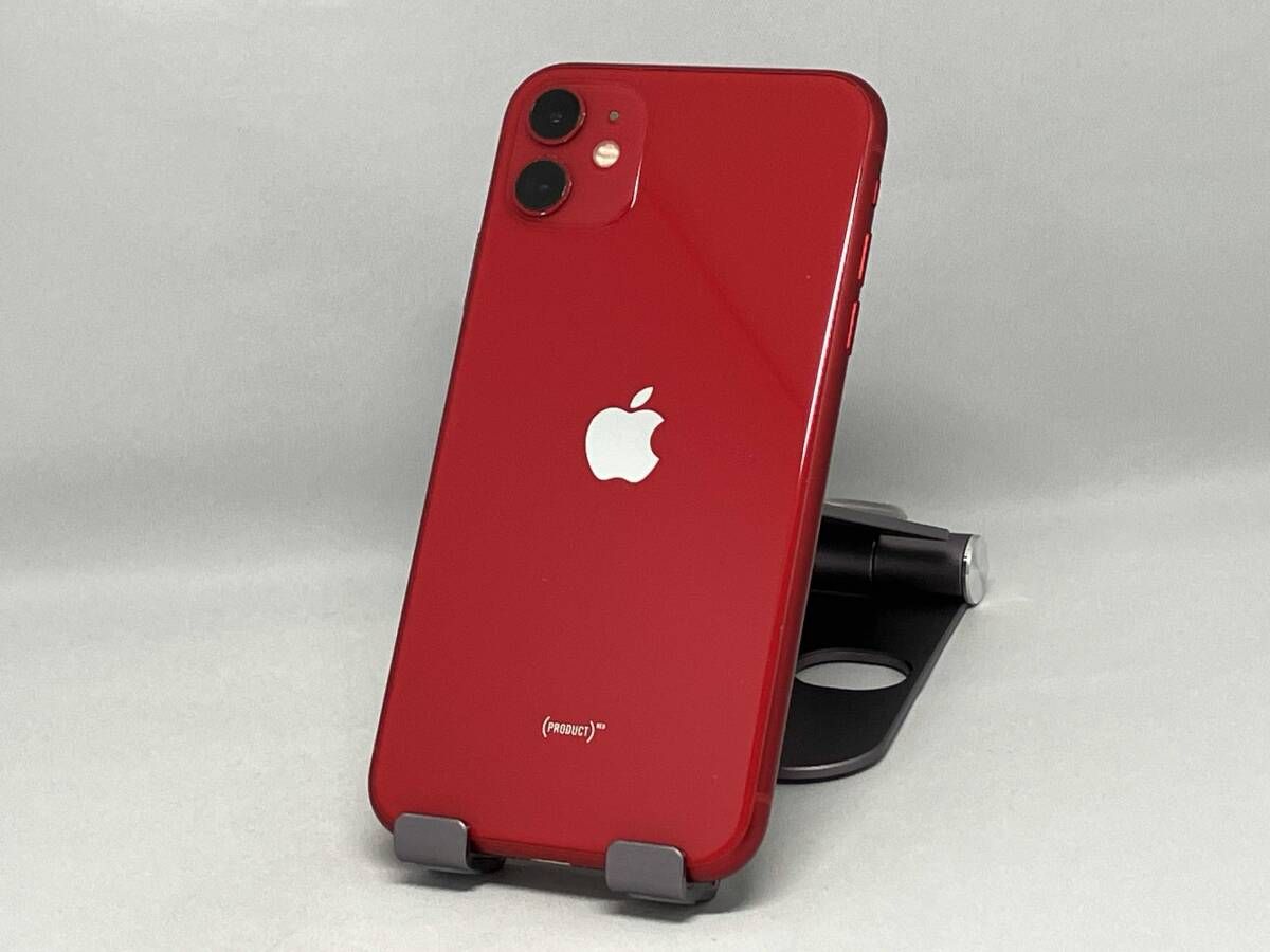 Apple iPhone 11 MWLV2J/A 64GB SIMロックなし au 【SIMロックなし】MWLV2J/A iPhone 11 64GB レッド au 【公式通販】