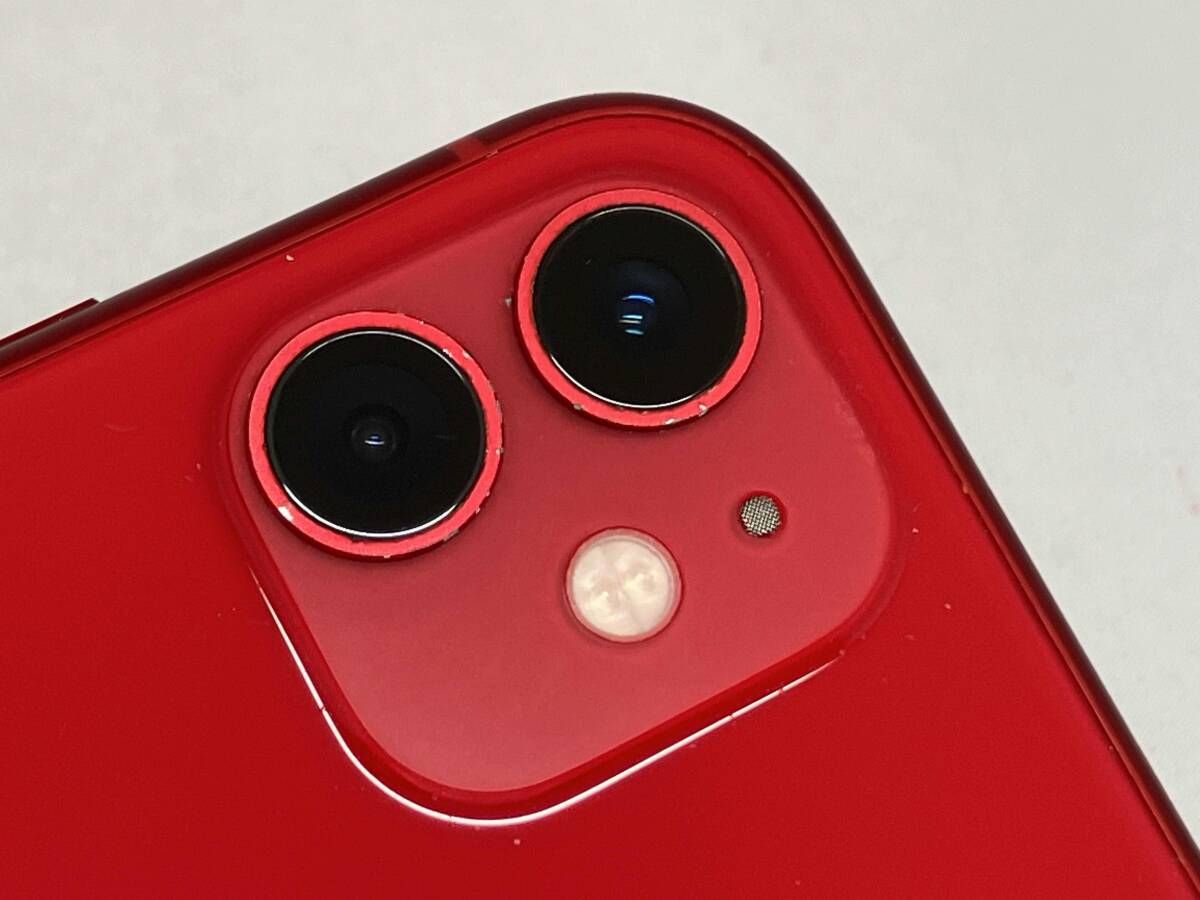 au 【SIMロックなし】MWLV2J/A iPhone 11 64GB レッド au 【公式通販】