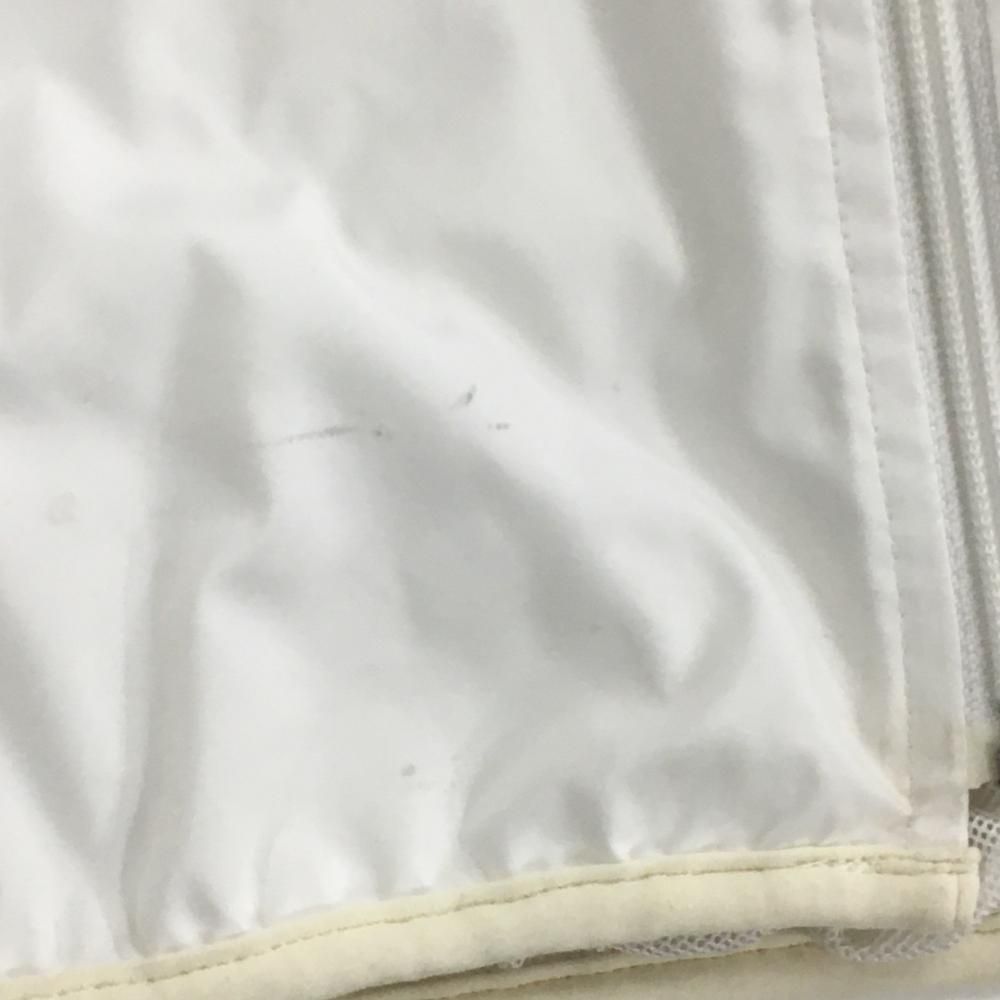 パーリーゲイツ ジャケット 白 ロゴプリント 裏地メッシュ メンズ 5(L