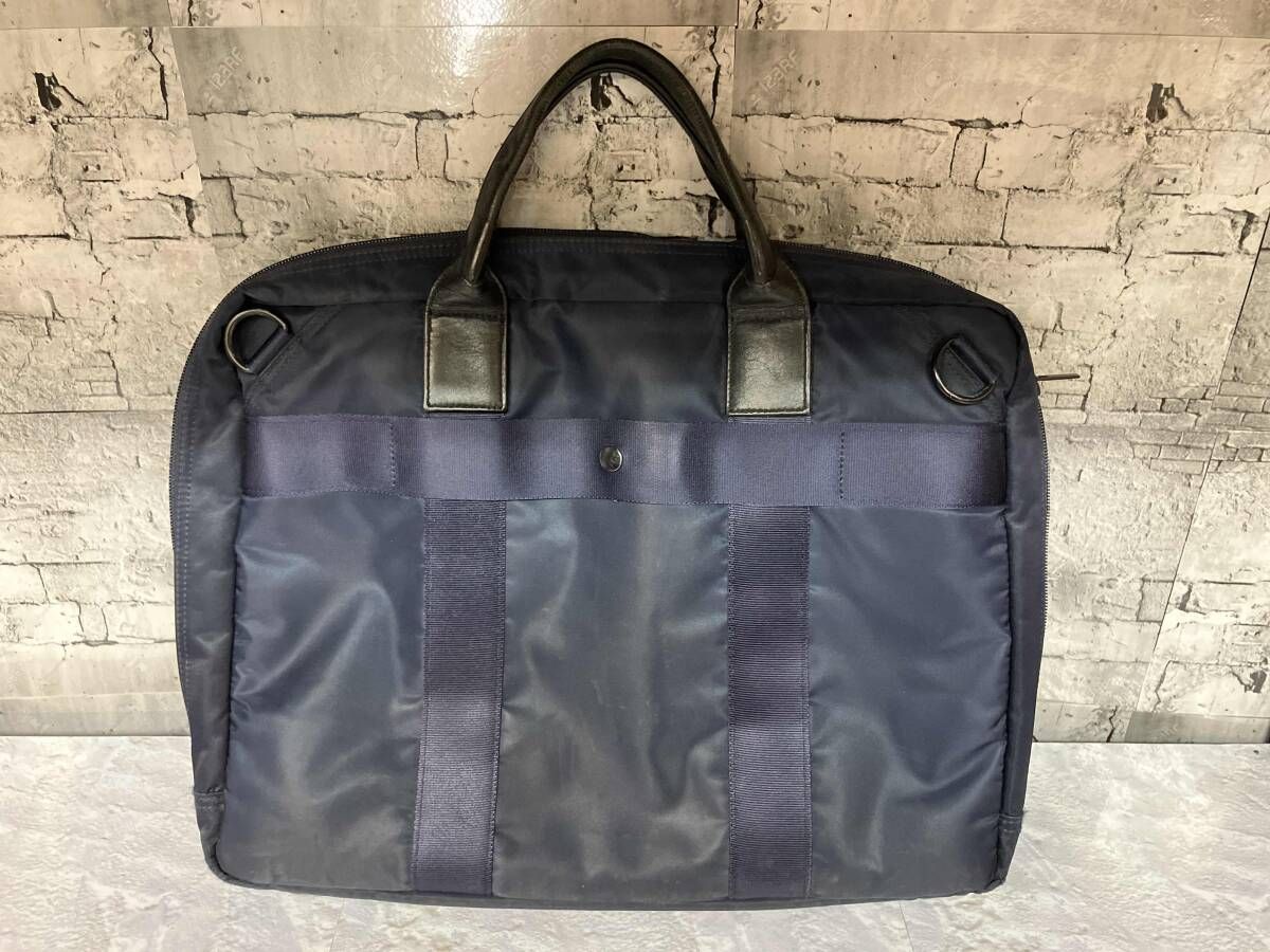 PORTER ネイビー ケース PORTER ポーター ブリーフケース ネイビー - メルカリ