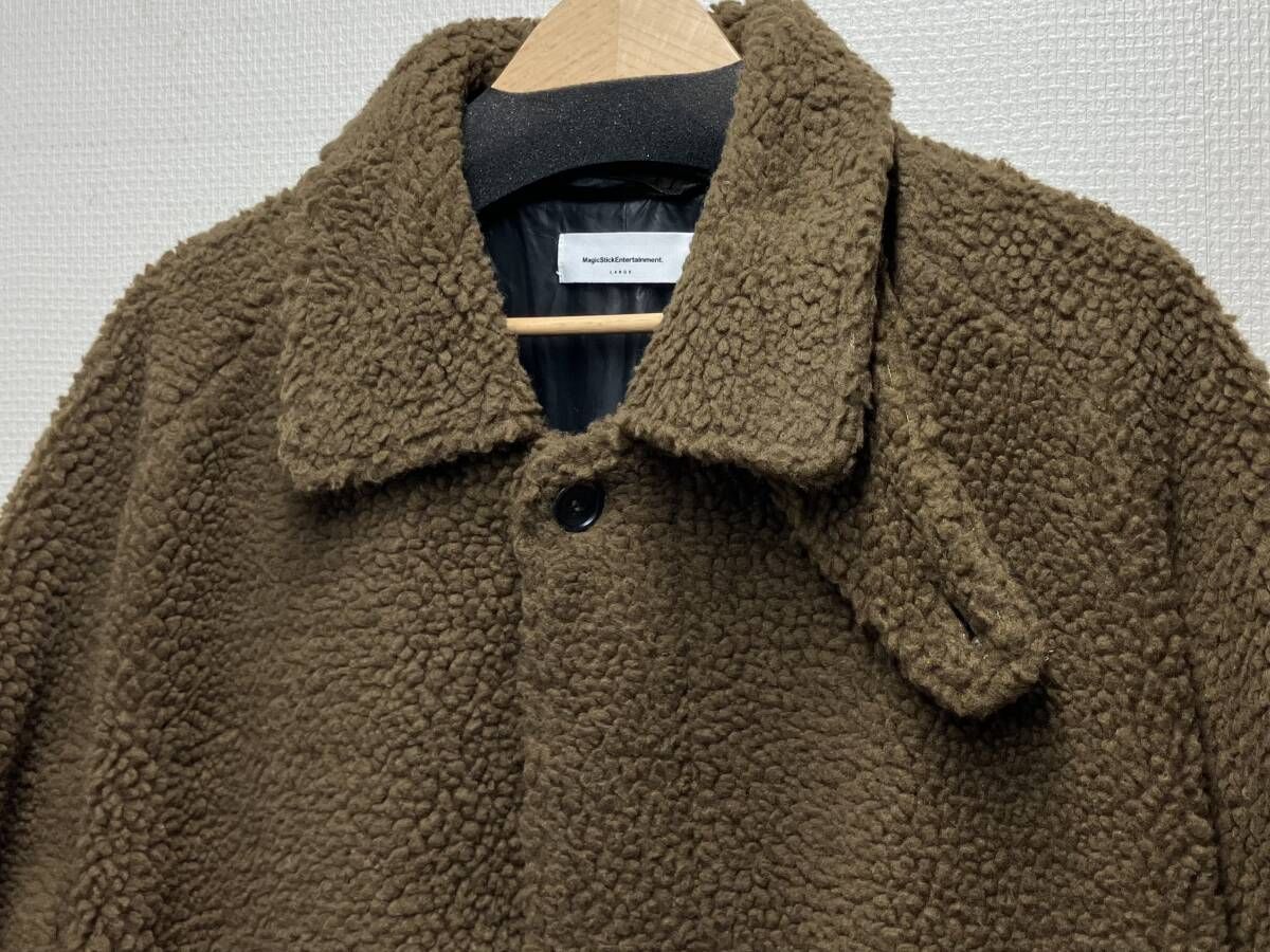 メンズ MAGIC STICK Teddy MRMT over coat テディベア コート マジック