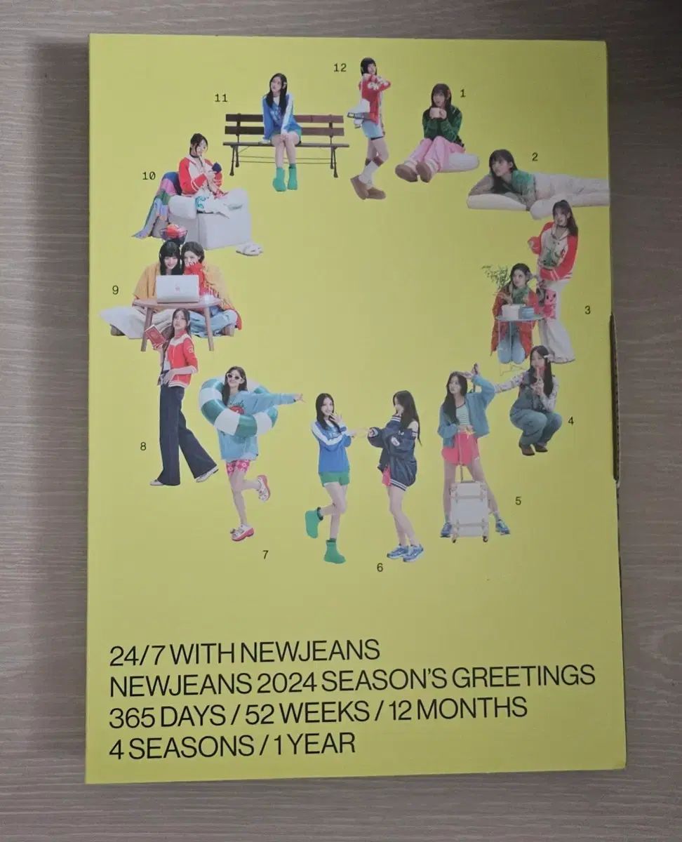 フルセット NewJeans（ニュージーンズ・ニュジ）24シーグリ - メルカリ