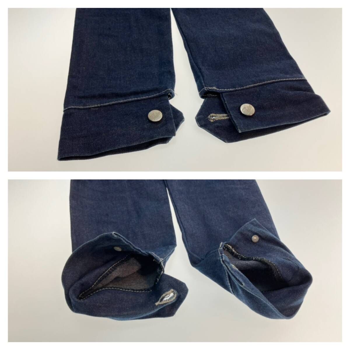 ☆ POINTER ポインター カバーオール デニム サイズXS ブルー 通年