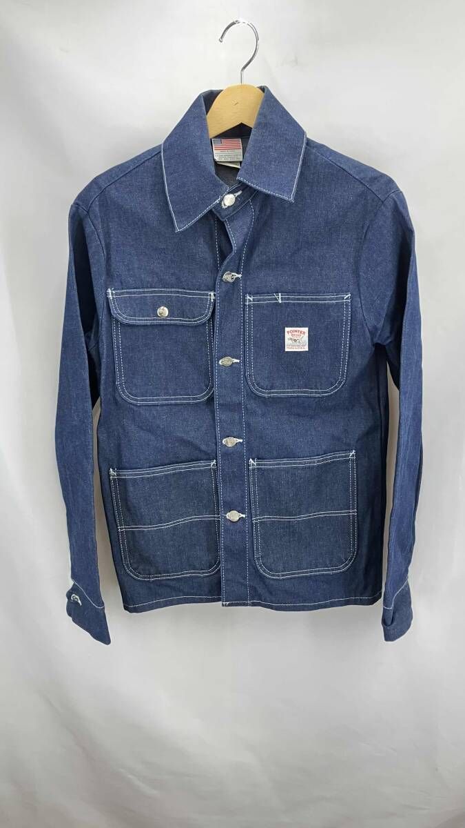 ☆ POINTER ポインター カバーオール デニム サイズXS ブルー 通年