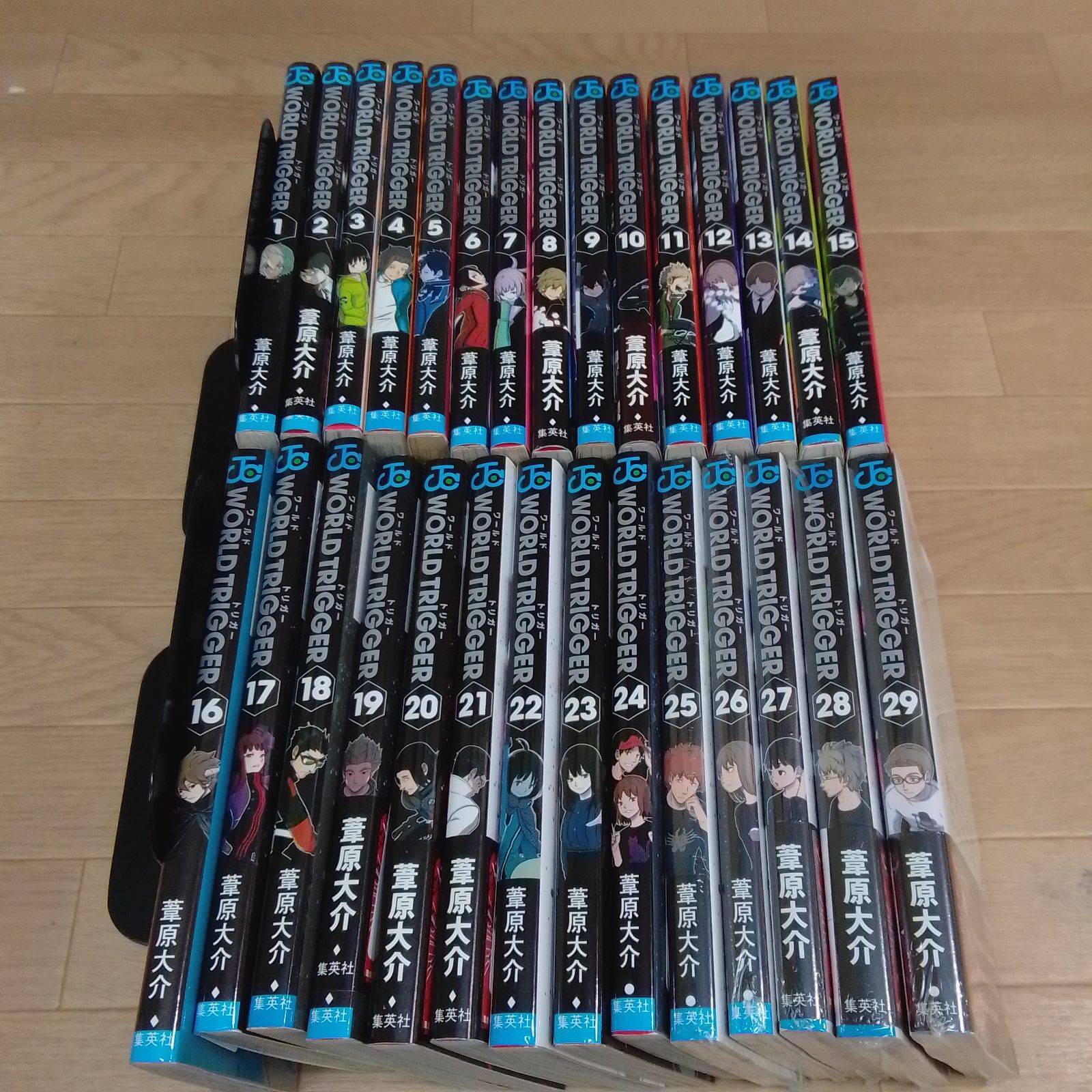 ☆②【未開封5冊】ワールドトリガー 1～29巻 全巻コミックセット 葦原