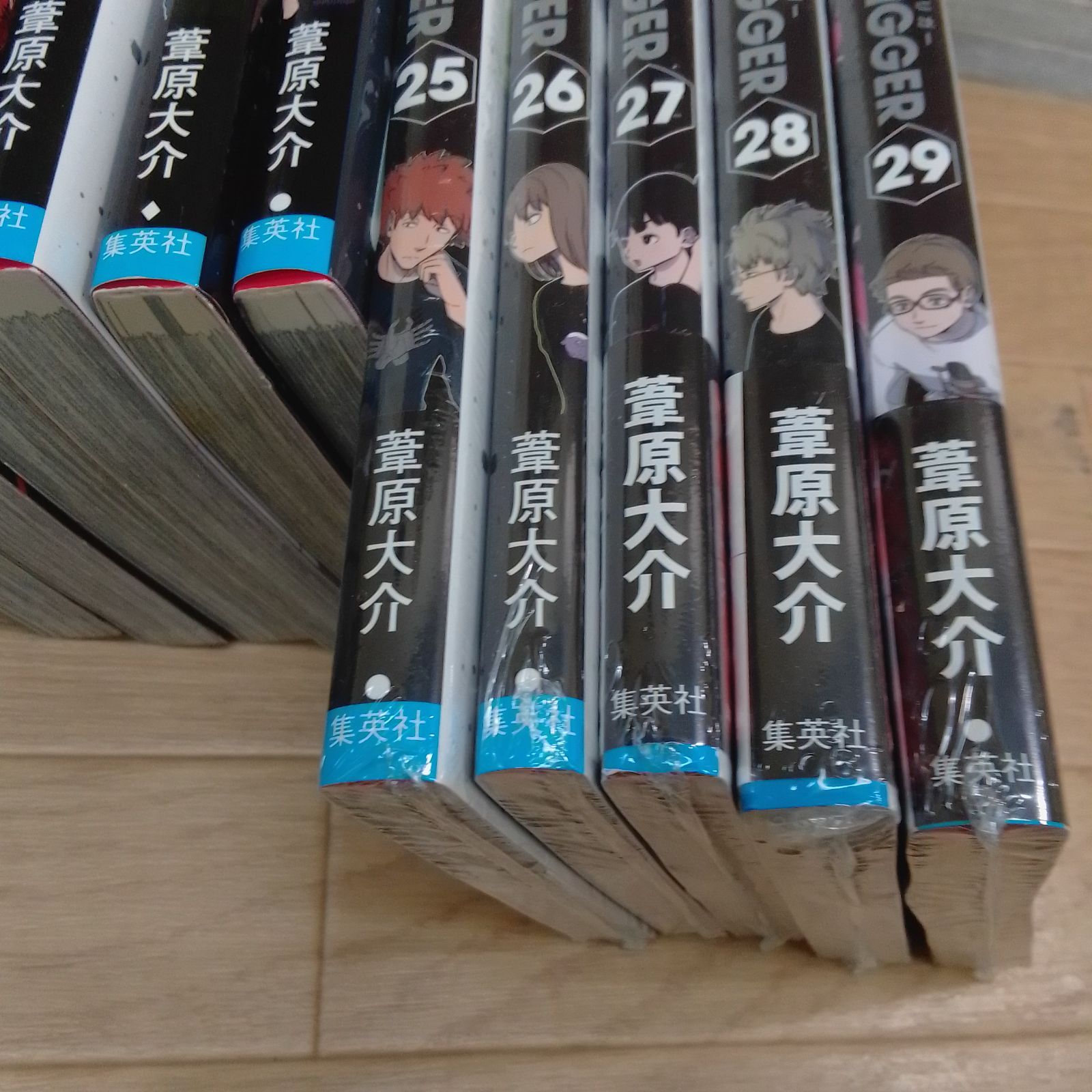 ☆②【未開封5冊】ワールドトリガー 1～29巻 全巻コミックセット 葦原