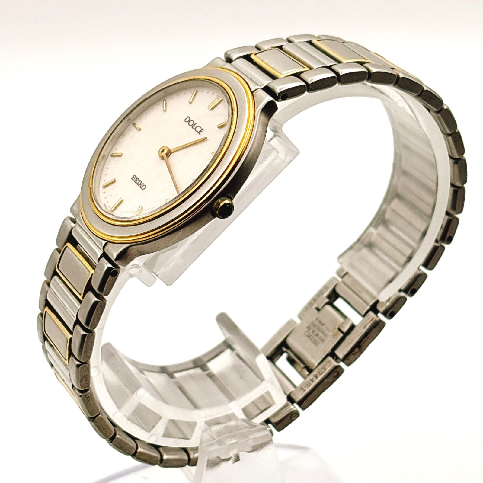 B109【'91 ヴィンテージ・電池交換済】 SEIKO DOLCE セイコー ドルチェ