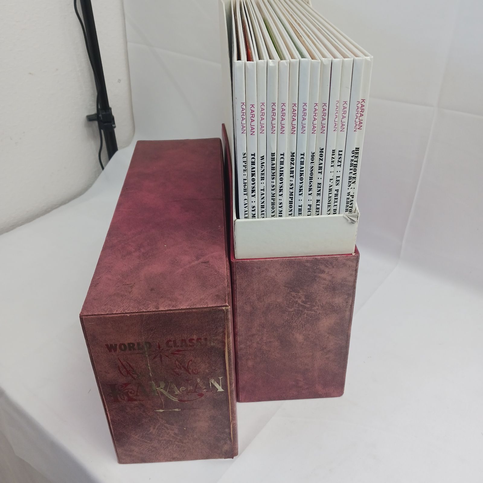 中古LPレコード】ワールドクラシック 不滅のカラヤン名演集 13枚組BOX