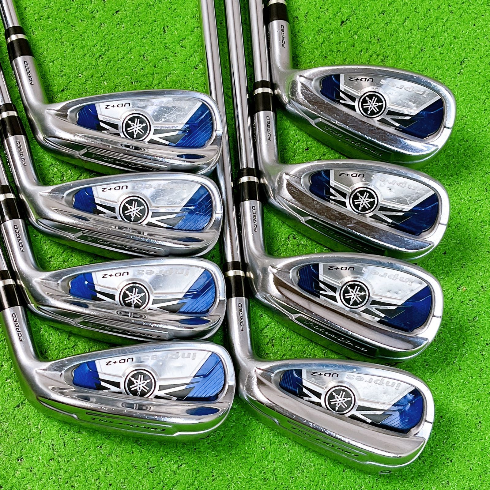 中古】【良品】【送料無料】ヤマハ インプレス UD+2 アイアンセット 右