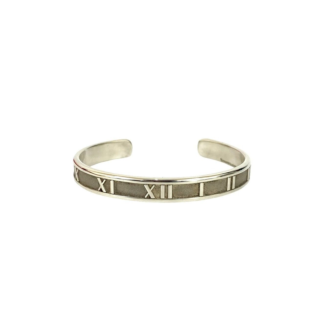 極 美品 TIFFANY&Co. ティファニー アトラス バングル シルバー925