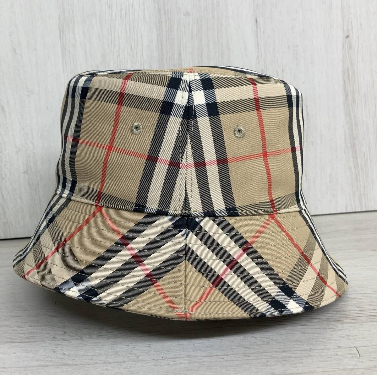 美品 BURBERRY バーバリー MH2 PANEL BUCKET HAT パネル バケット 