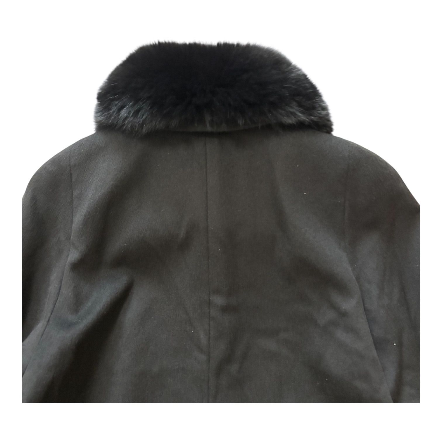 MONT LILAS モンリーラス ロングコート ブルーフォックスファー