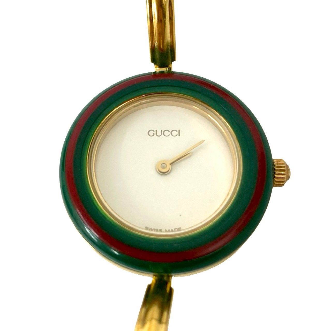 極 美品 箱付き GUCCI グッチ チェンジベゼル シェリーライン GP