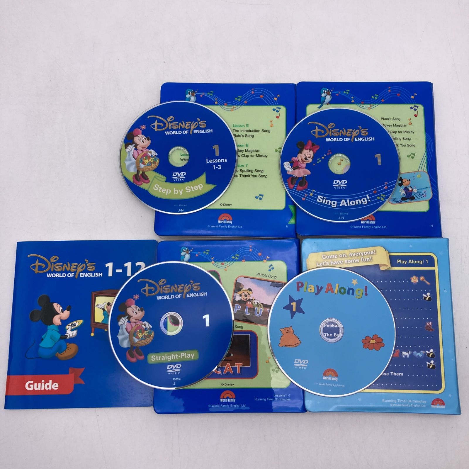 2016年 ミッキーパッケージ 【新品同様多数】 ディズニー英語システム