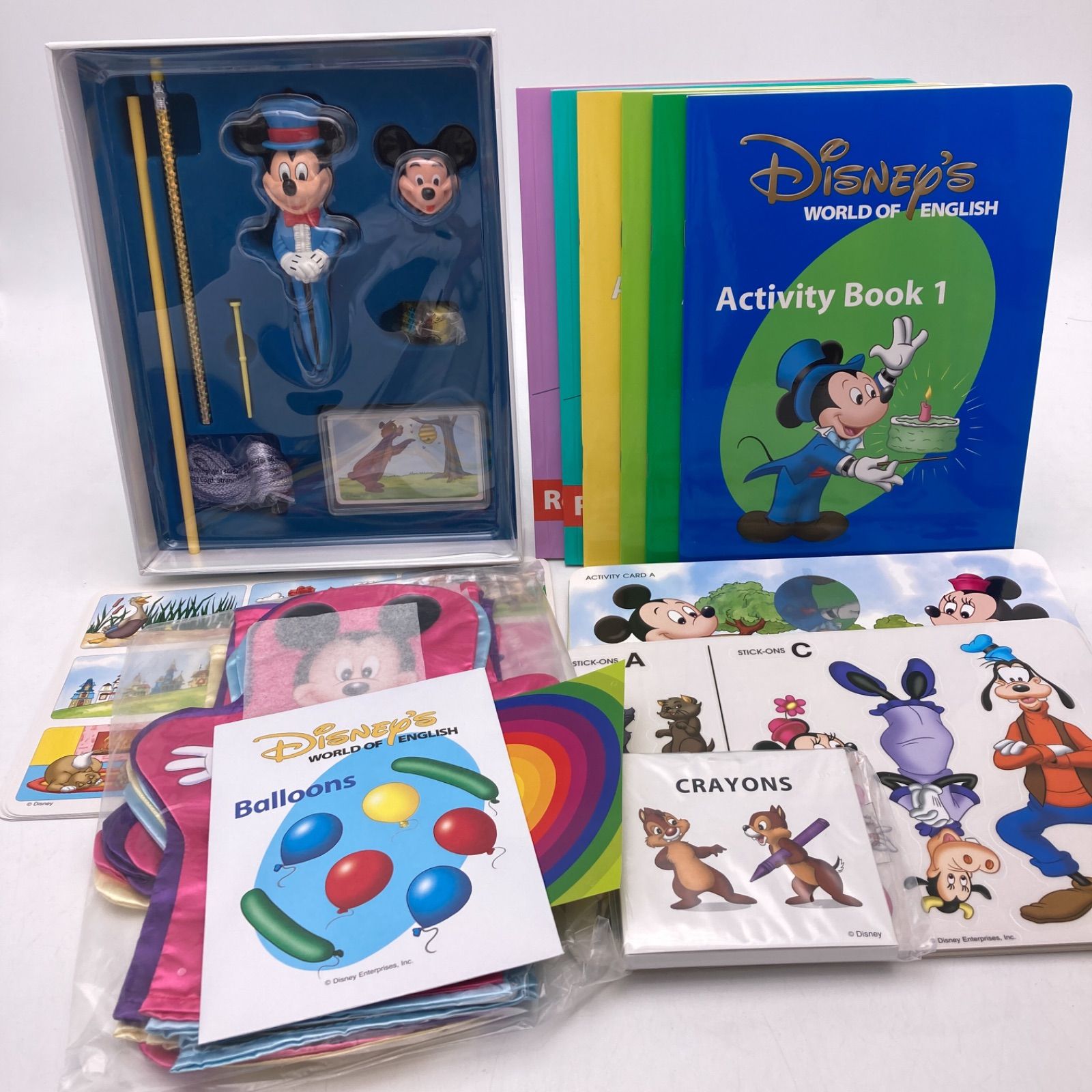 DWE ディズニー英語システム ○△□未開封・新品同様多数！2016年購入 