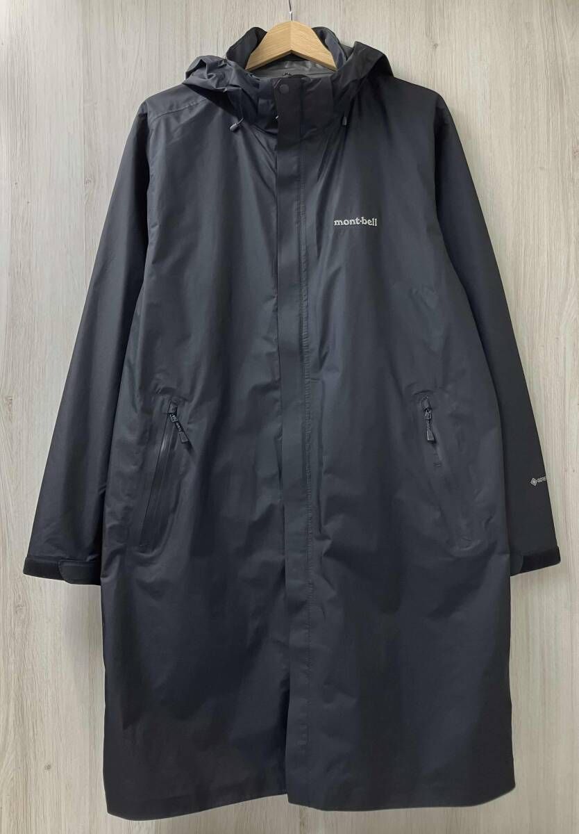 mont bell モンベル 1128621 トラベル レインコート サイズM ブラック