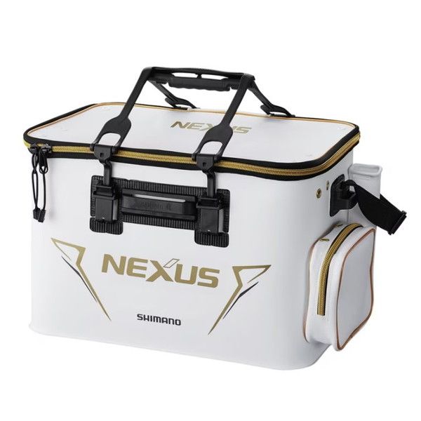 シマノ バッカン フィッシュバッカン EX ハードタイプ BK 124 R ホワイト 45 cm