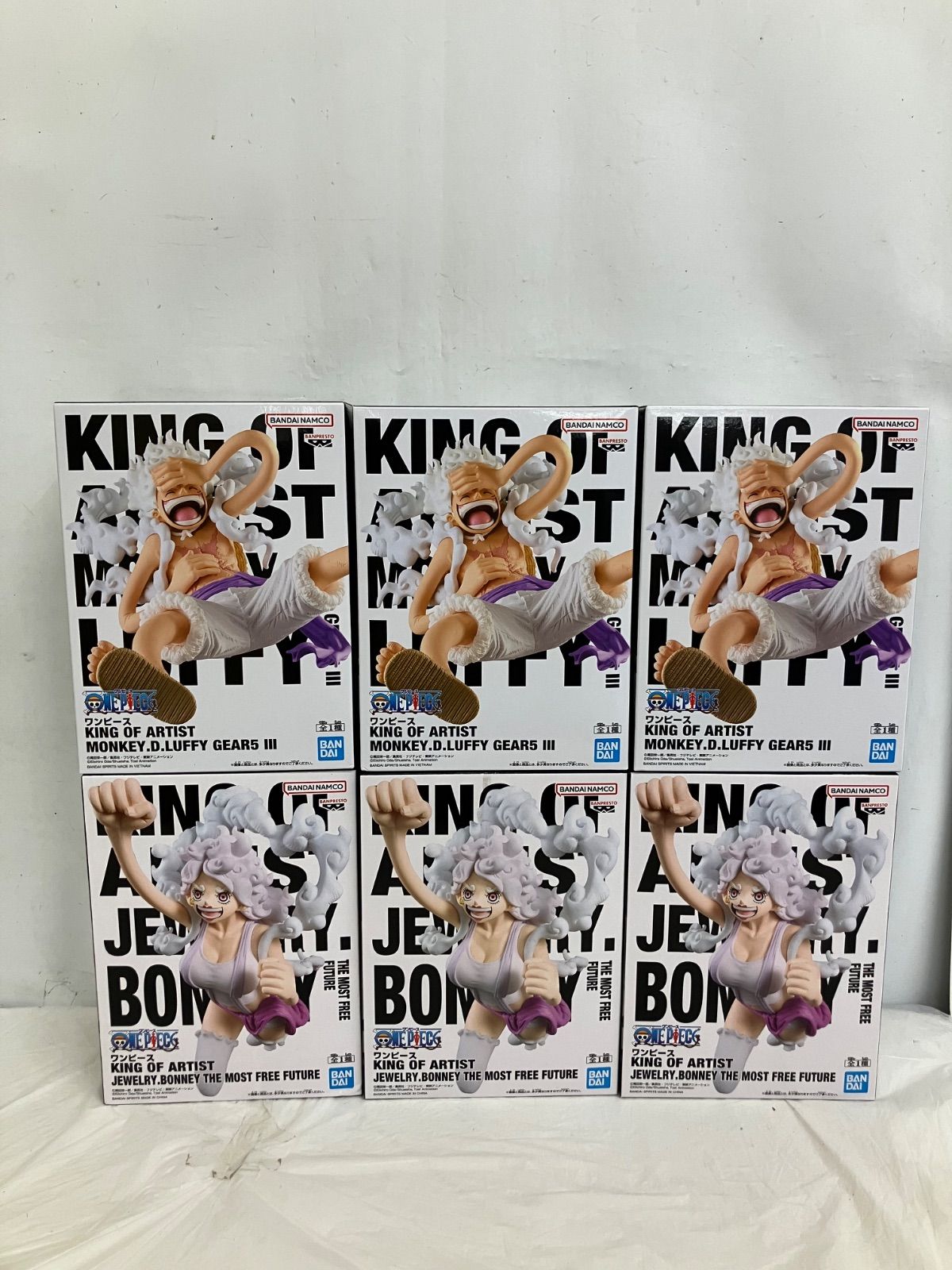 ワンピース フィギュア KING OF ARTIST 全9種 ワンピース フィギュア 9