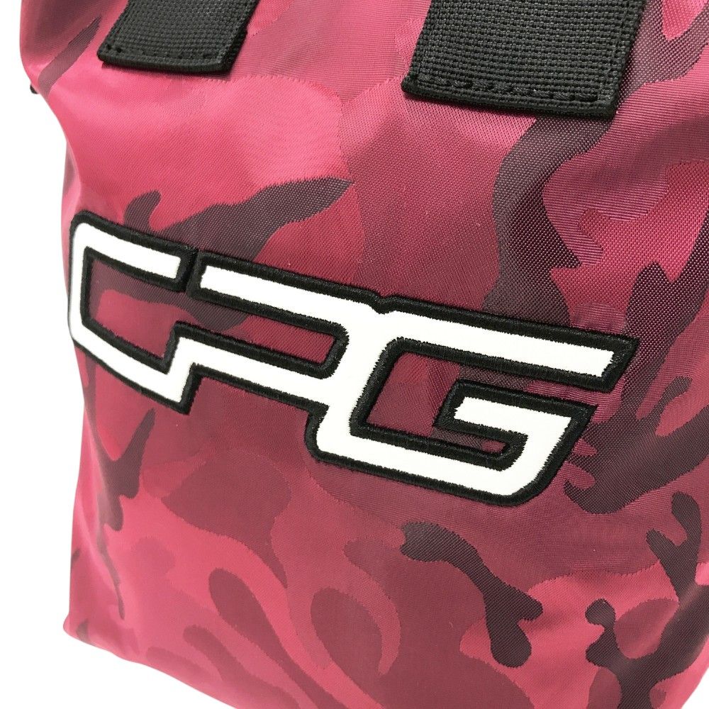 CPG GOLF シーピージーゴルフ 2WAYカートバッグ カモフラ柄 ピンク系