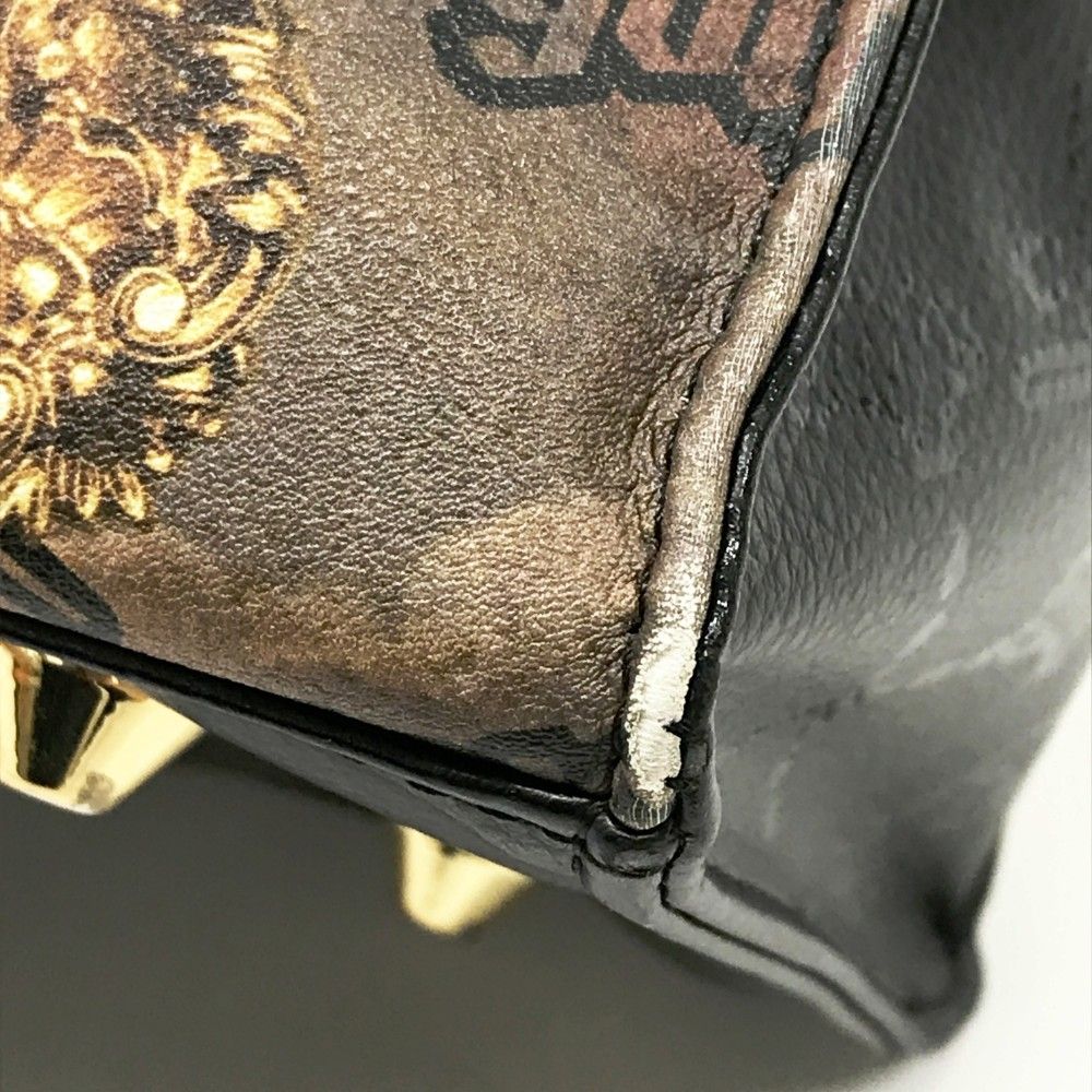  MARK LONA マークアンドロナ カートバッグ グラフィック プリント ブラック系 240101442869 ゴルフウェア ストスト スパイクシューズ ゴルフバッグ キャディバッグ ゴルフ