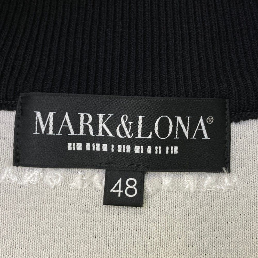 サイズ：48 MARK&LONA マークアンドロナ ジップベスト ブラック系